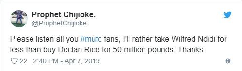 Fan Mu muốn mua Wilfred Ndidi  - Bóng Đá