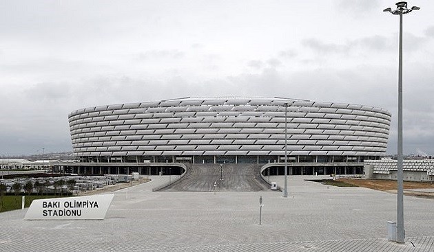 Vẻ đẹp sân Baku - Bóng Đá