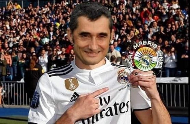 Ảnh chế Valverde bị sút - Bóng Đá