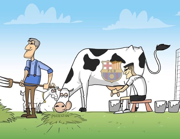 Ảnh chế Barca thua - Bóng Đá