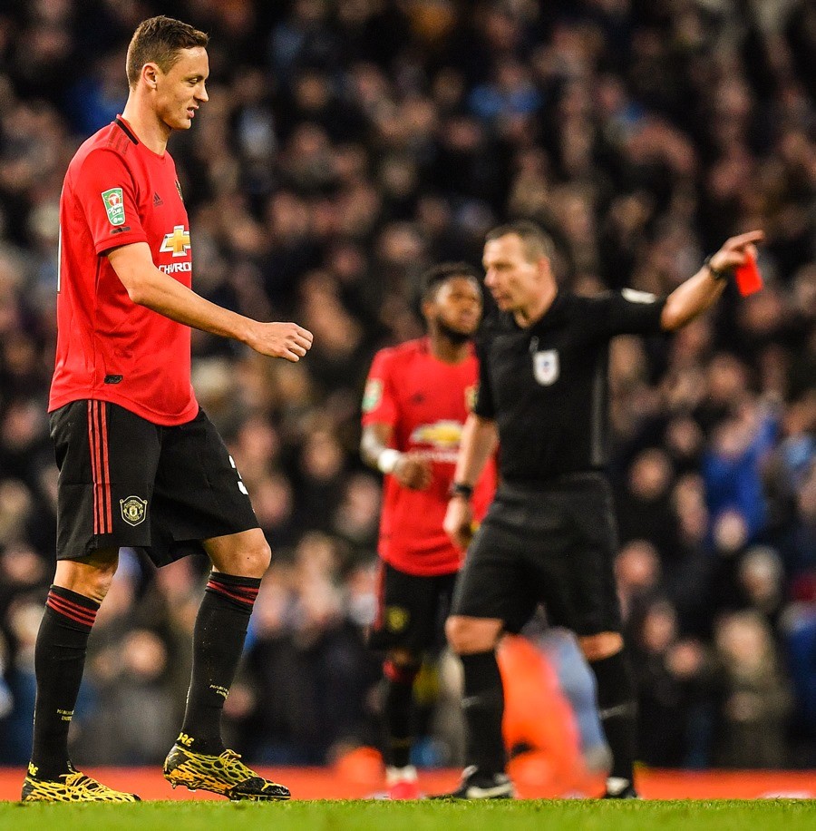 Solskjaer on Matic sending off: 