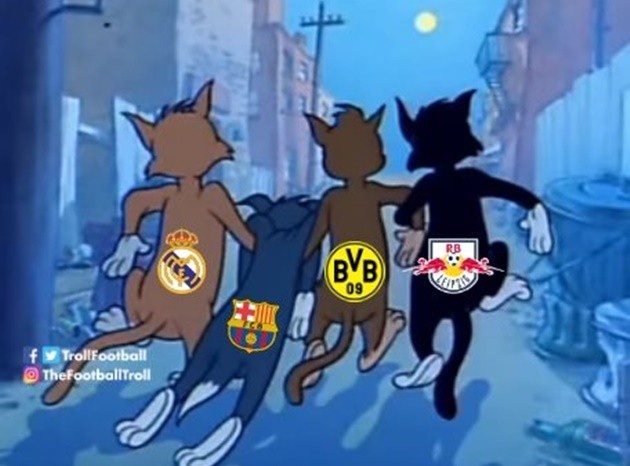 Ảnh chế Real + Barca bị loại - Bóng Đá