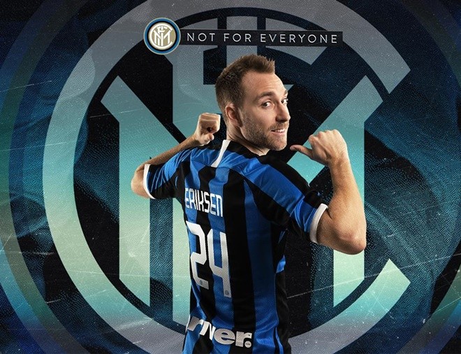 Ảnh tập của Eriksen tại Inter Milan - Bóng Đá