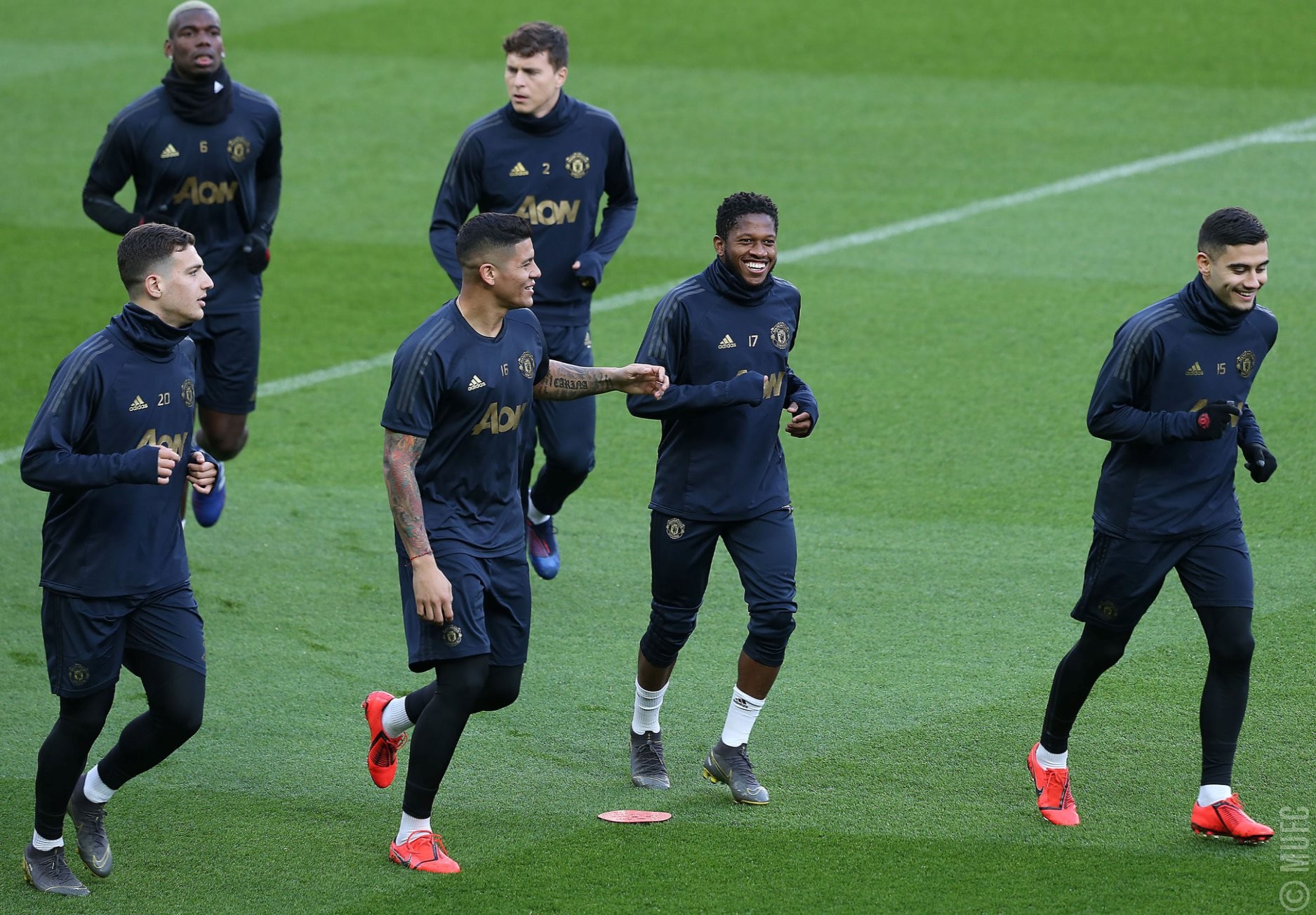 MU tập - Bóng Đá