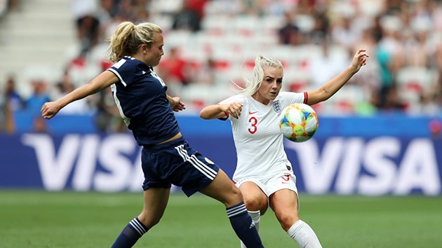 Ảnh: Nữ Anh thắng Scotland - Bóng Đá