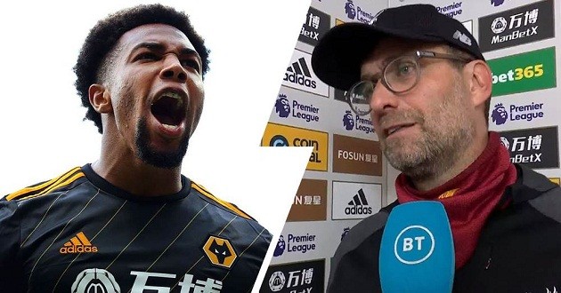 'He is unplayable': Jurgen Klopp heaps praise on Adama Traore - Bóng Đá