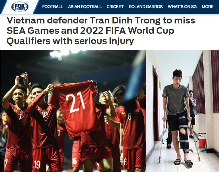 Báo châu Á: Mất cậu ấy, sức mạnh của ĐT Việt Nam sẽ giảm đi đáng kể - Bóng Đá