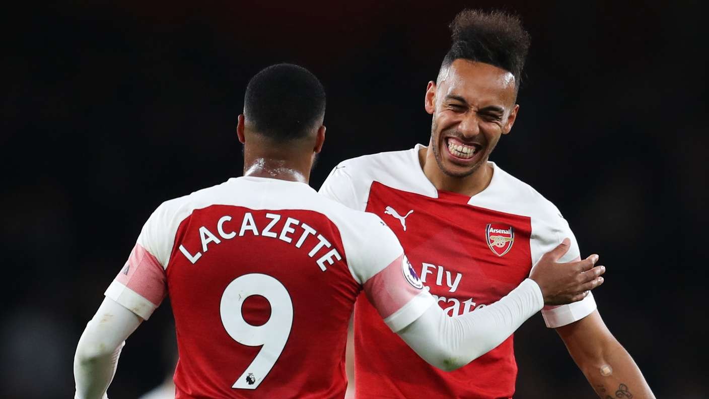 Arsenal gia hạn Aubameyang - Lacazette - Bóng Đá