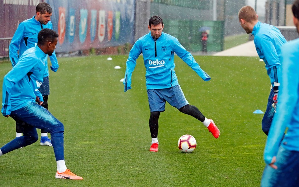 Barca tập - Bóng Đá