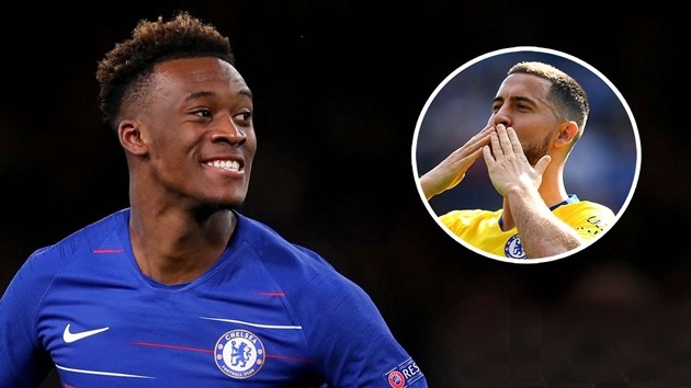 Hudson-Odoi muốn áo số 10 của Hazard - Bóng Đá