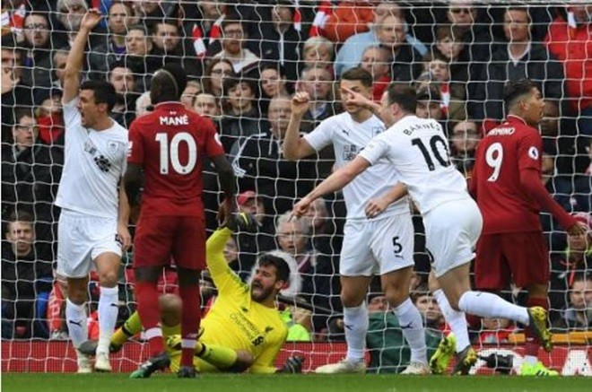 TRỰC TIẾP Liverpool 0-1 Burnley: Wood đá phạt góc thành bàn (H1) - Bóng Đá