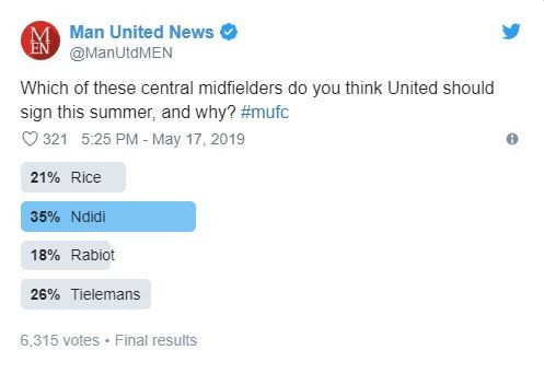 Rice, Ndidi, Rabiot, Tielemans; Man Utd nên mua ai? - Bóng Đá