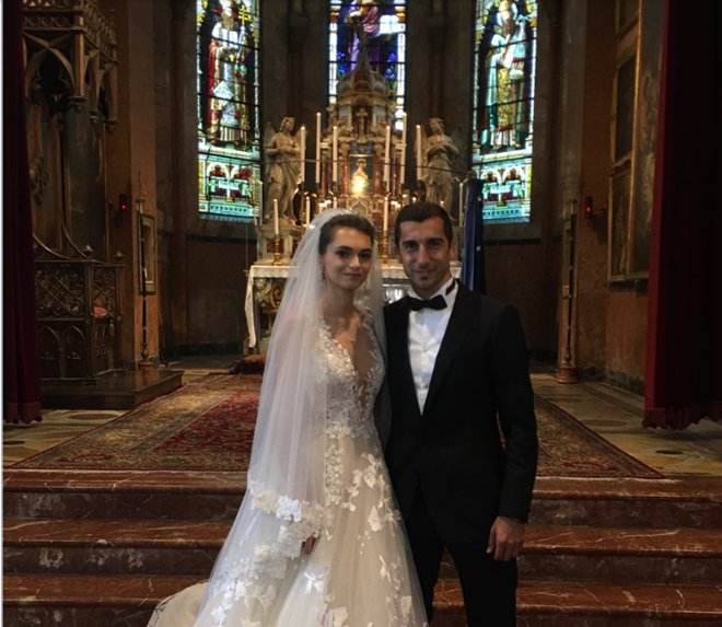 Henrikh Mkhitaryan làm đám cưới (The Sun) - Bóng Đá