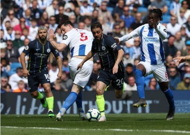 TRỰC TIẾP Brighton 0-0 Man City: B.Silva đi bóng kĩ thuật (H1) - Bóng Đá
