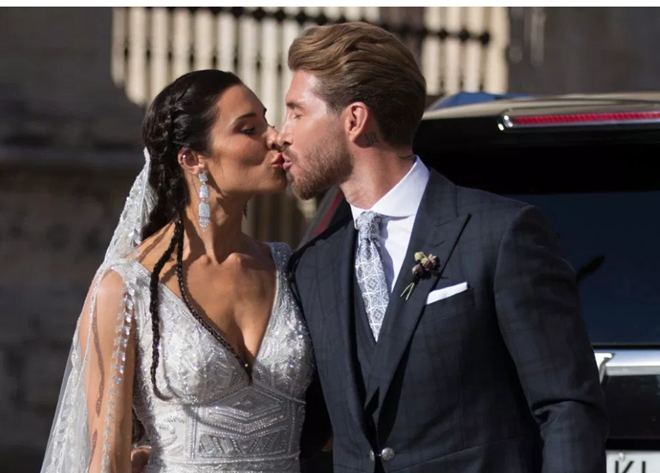 đám cưới của Sergio Ramos (The Sun) - Bóng Đá
