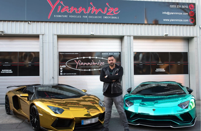 bộ sưu tập siêu xe của Aubameyang - Bóng Đá