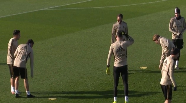 The training ground argument between Ramos and Lucas Vazquez - Bóng Đá