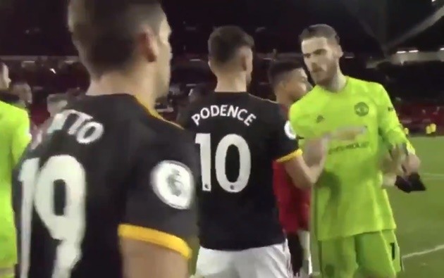 De Gea thought that Bruno Fernandes was a Wolves player - Bóng Đá