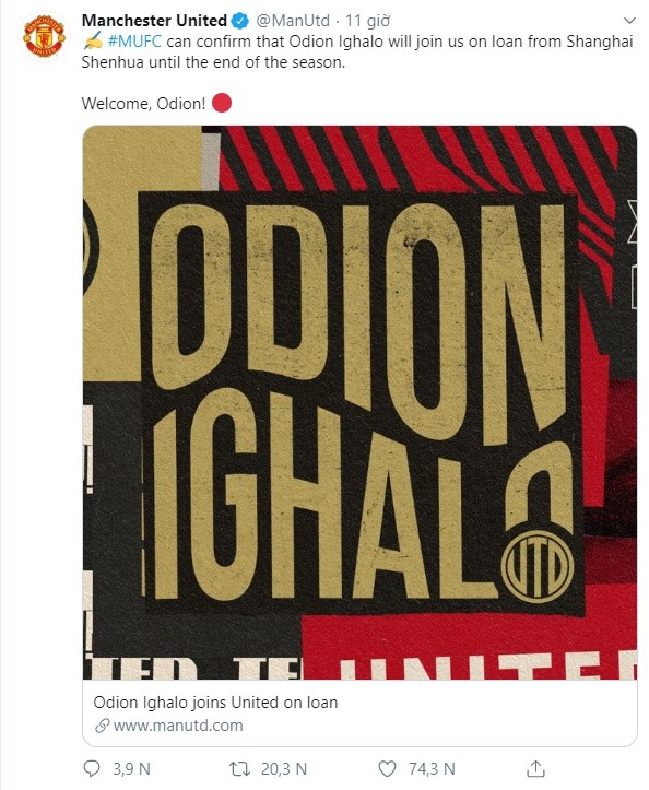 Thương vụ Ighalo - Man Utd đang gặp trục trặc? - Bóng Đá