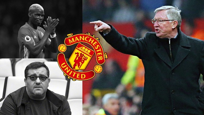 Raiola reignites Sir Alex feud: 'Where was Ferguson when his successors bought Paul back?' - Bóng Đá