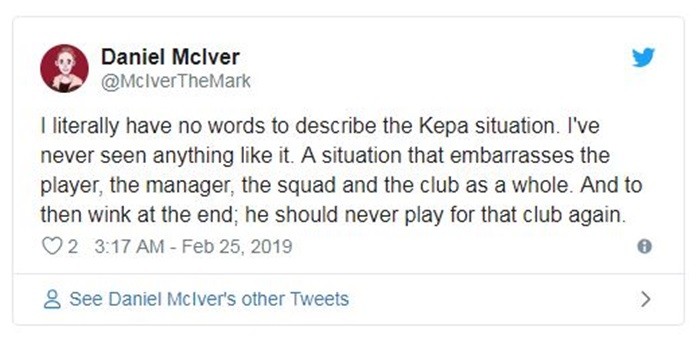 Chelsea thua đau Man City, CĐV nói lời thẳng thắn về Kepa - Bóng Đá