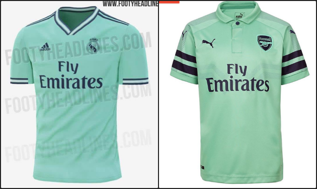 Rò rỉ mẫu áo đấu mới của Real Madrid, trông không khác gì... Arsenal - Bóng Đá