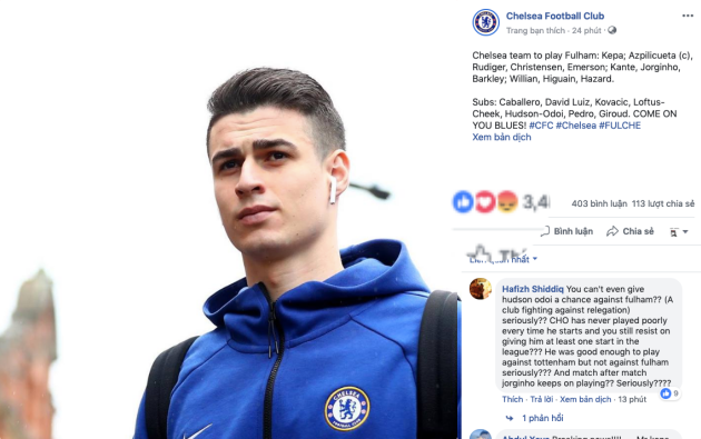 Fan Chelsea phẫn nỗ vì 1 điều ở trận gặp Fulham - Bóng Đá