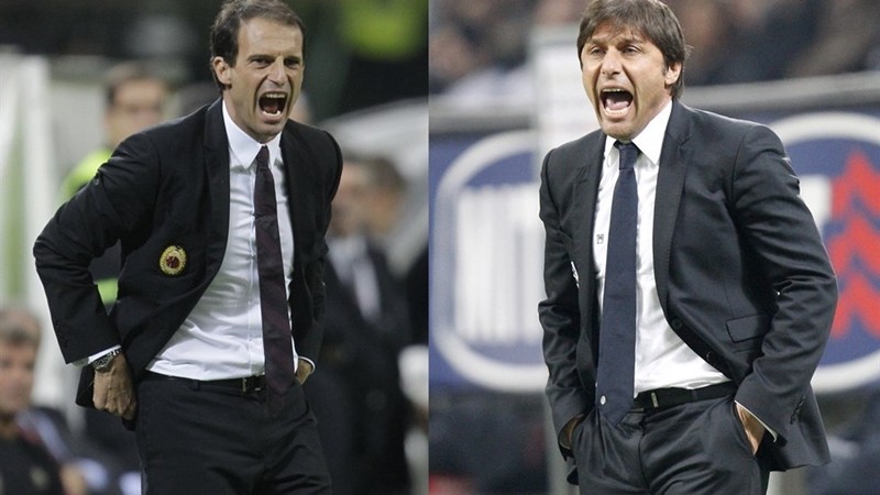 Điểm khác biệt giữa Conte và Allegri - Bóng Đá