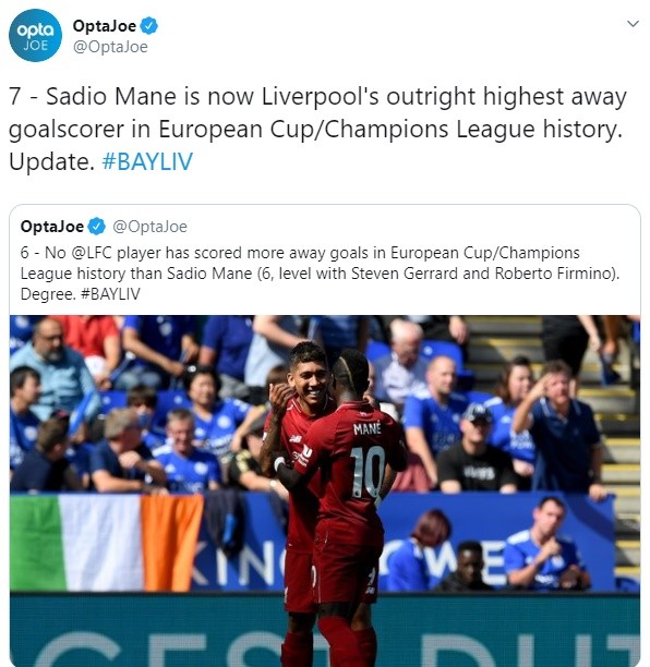 Sadio Mane trở thành 