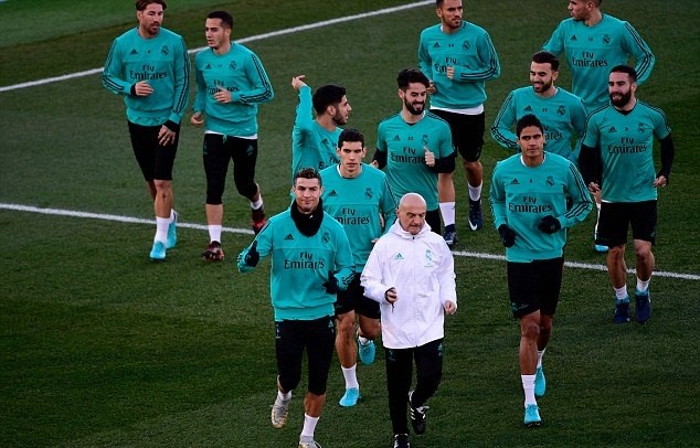 Real tập luyện - Bóng Đá