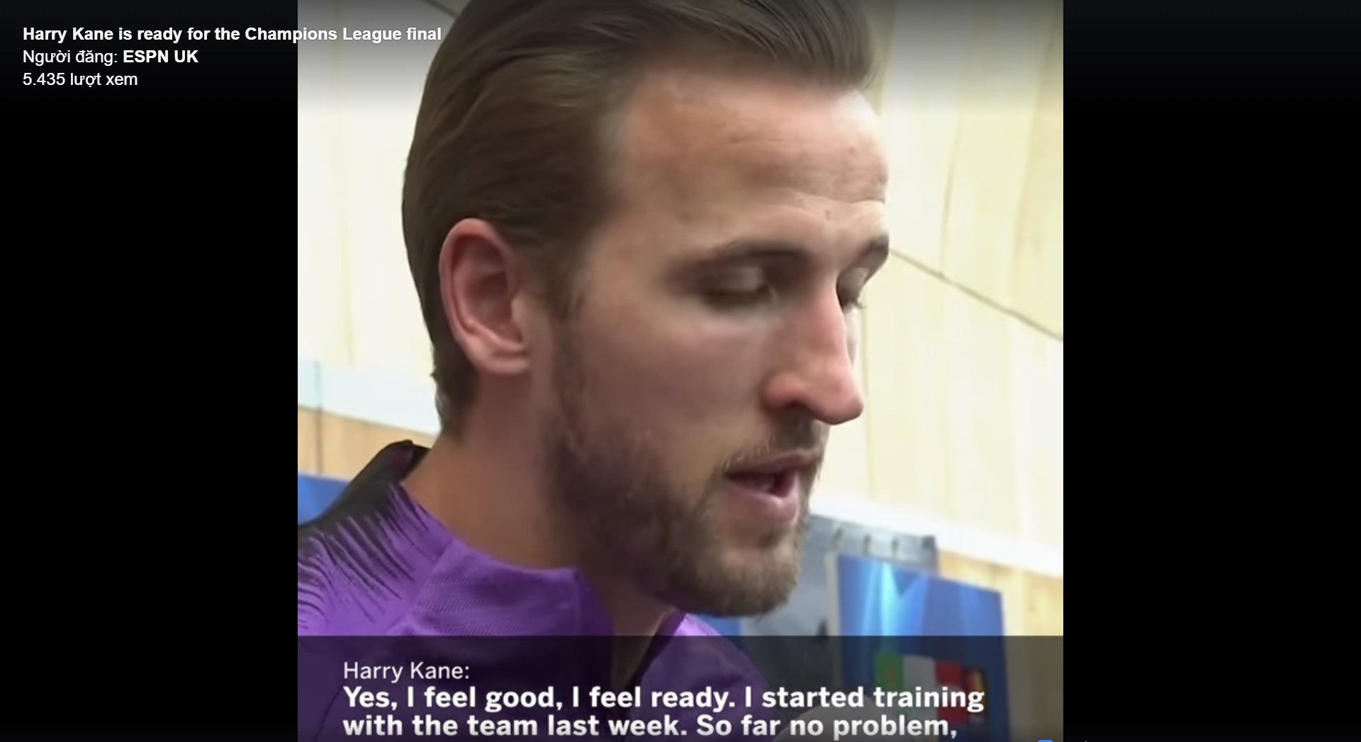 XONG! Harry Kane tuyên bố khả năng góp mặt ở CK Champions League - Bóng Đá