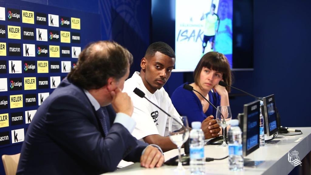 Ảnh Isak gia nhập Real Sociedad - Bóng Đá