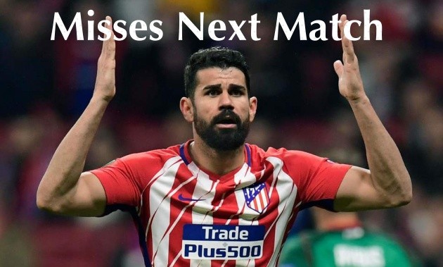 Gian lận láu cá, sao Atletico bị treo giò trận lượt về với Juventus - Bóng Đá