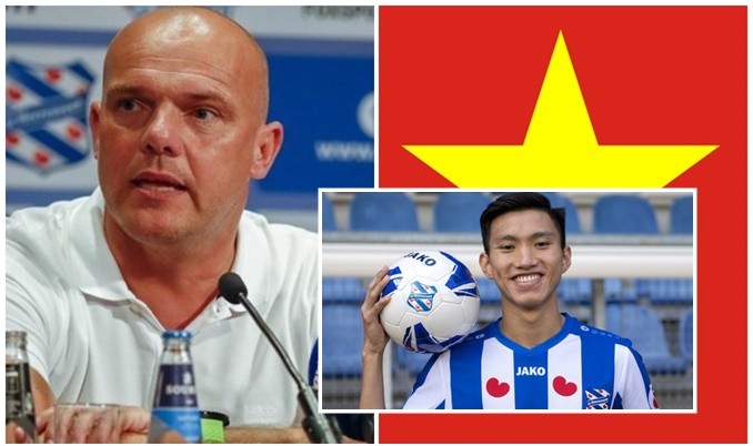 NÓNG: HLV Heerenveen lên tiếng về tương lai Văn Hậu ở CLB - Bóng Đá