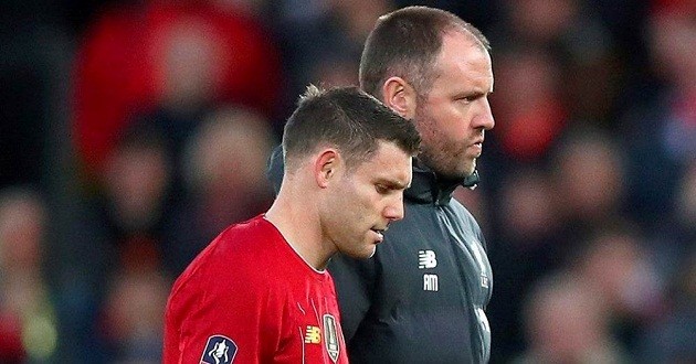 Klopp provides injury update on Milner: 'It's serious' - Bóng Đá