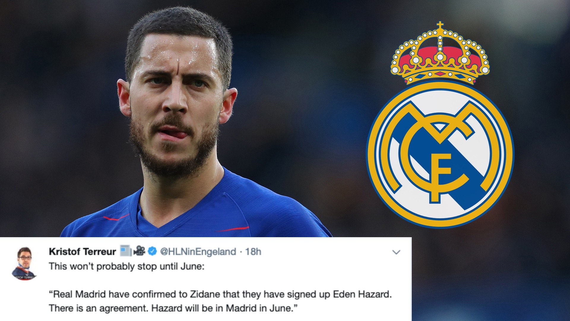 NÓNG! Eden Hazard đã là người của Real Madrid? - Bóng Đá