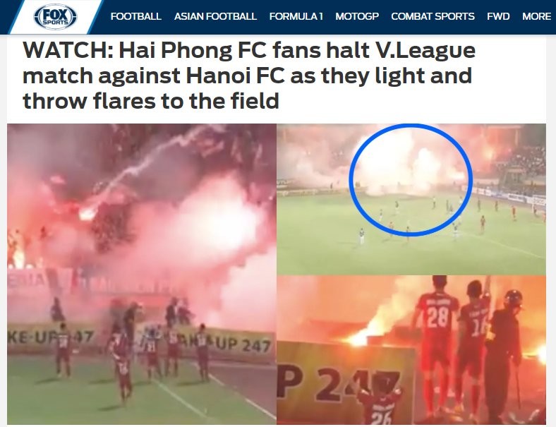 Để CĐV Hải Phòng tạo 