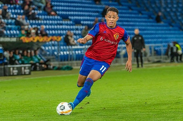 Noah Okafor of Basel and PSV's Eredivisie star Mohamed Ihattaren are both targets for Pep Guardiola's Premier League champions Manchester City - Bóng Đá