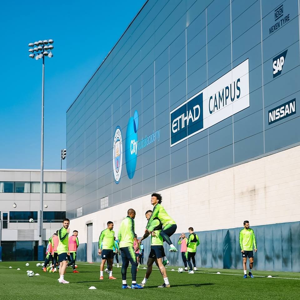 Man City tập  - Bóng Đá