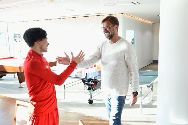 Ảnh Minamino đến Liverpool - Bóng Đá