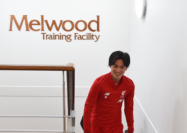 Ảnh Minamino đến Liverpool - Bóng Đá