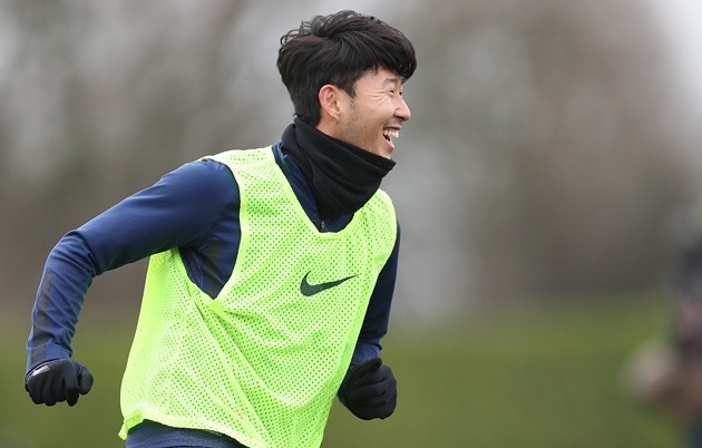 Ảnh tập Tottenham, Son trở lại - Bóng Đá