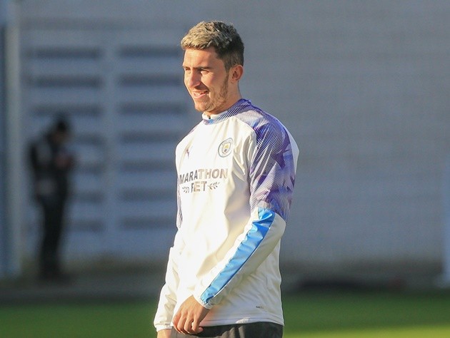 Ảnh Man City tập, Laporte trở lại - Bóng Đá