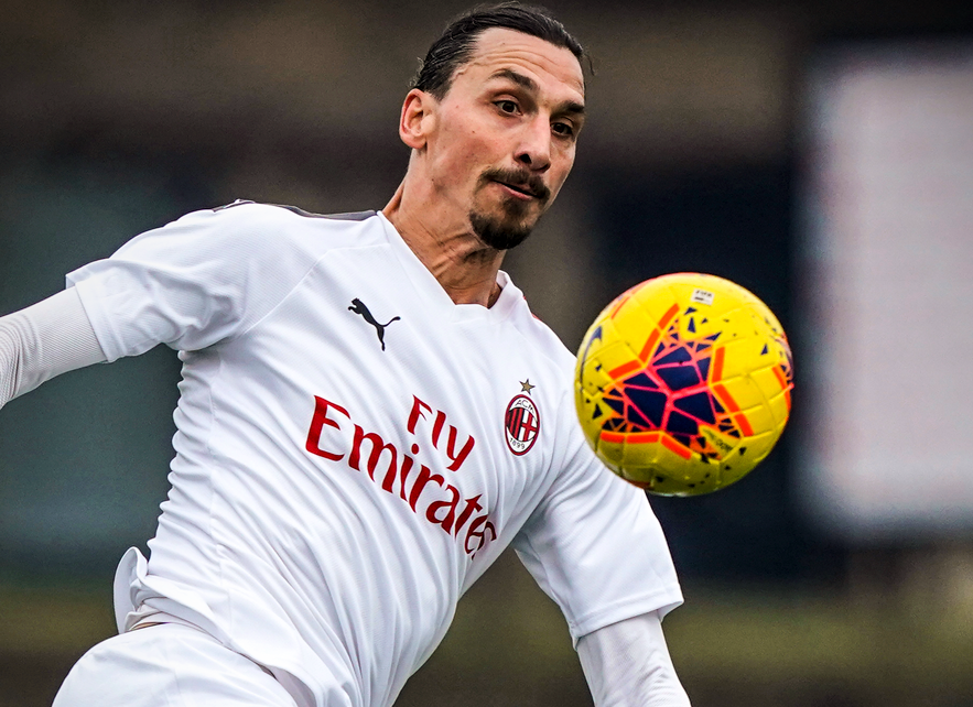 Zlatan scores in first Milan game - Bóng Đá