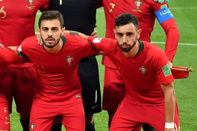 Bernardo Silva: “I’m very happy for him [Bruno Fernandes].