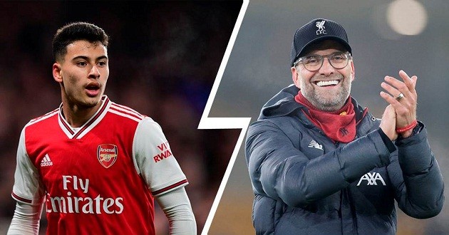 Talent of the century Martinelli responds to Klopp's praise - Bóng Đá