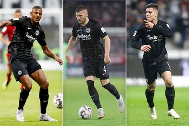 Luka Jovic, Ante Rebic, Sébastien Haller: Bộ ba đáng sợ tại Bundesliga - Bóng Đá
