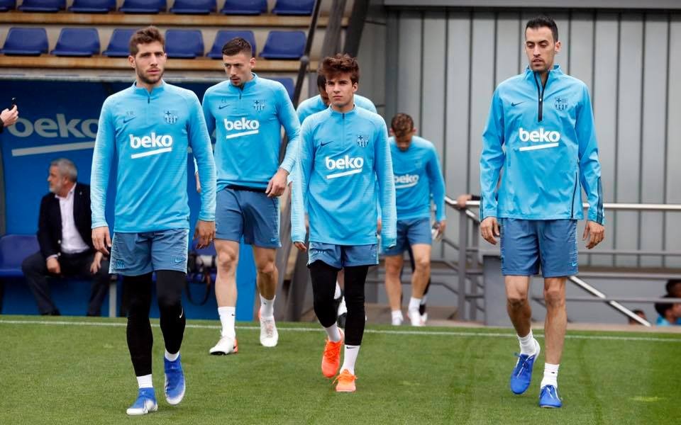 Barca tập - Bóng Đá