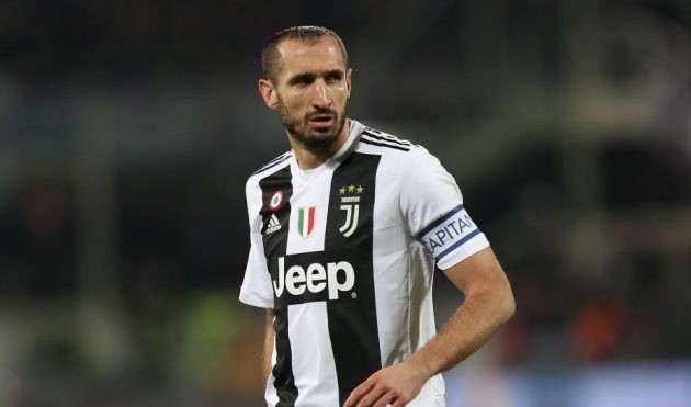 Giorgio Chiellini nhiều khả năng vắng mặt ở trận gặp Ajax - Bóng Đá