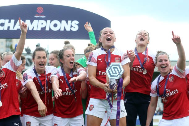 Nữ Arsenal vô địch - Bóng Đá